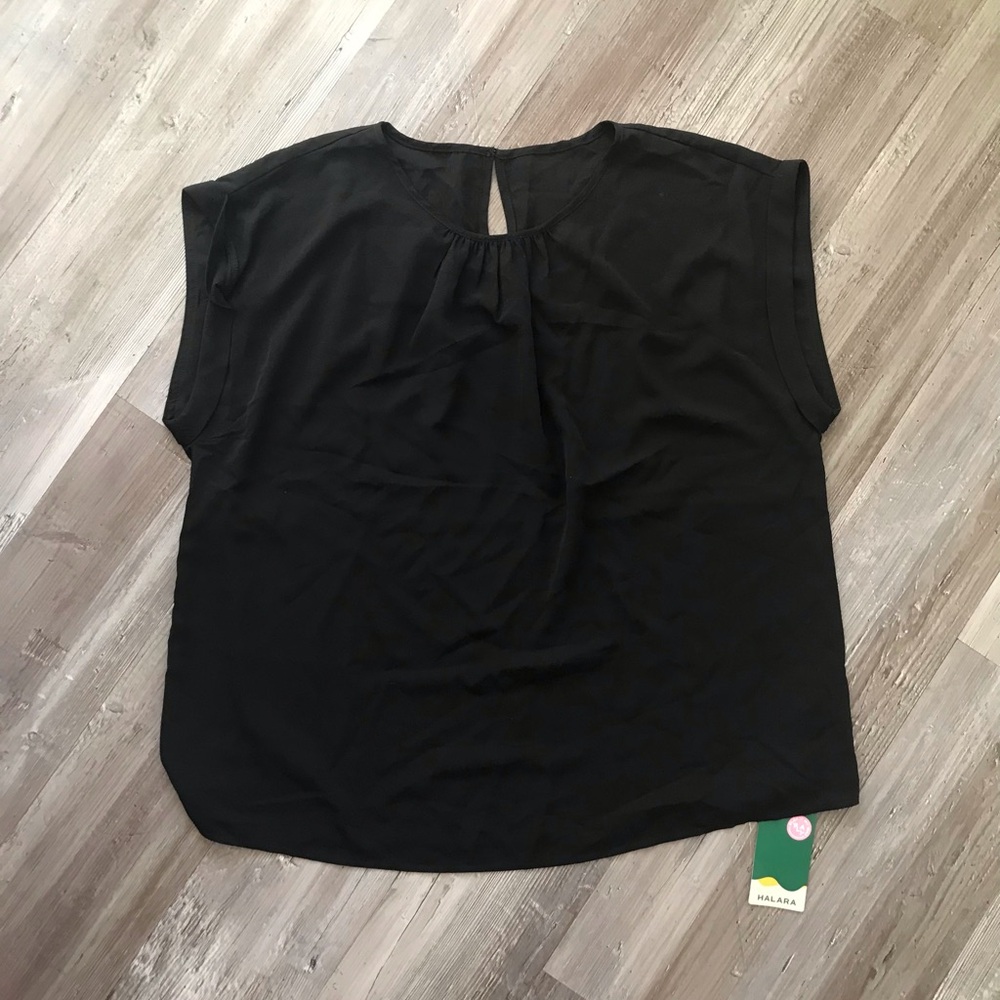 NWT Halara black large top